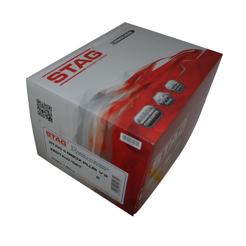 Комплект электроники Stag 4 Q-Box Plus <strong>сертифицированный</strong> (МАП-сенсор <strong>оригинал</strong>)