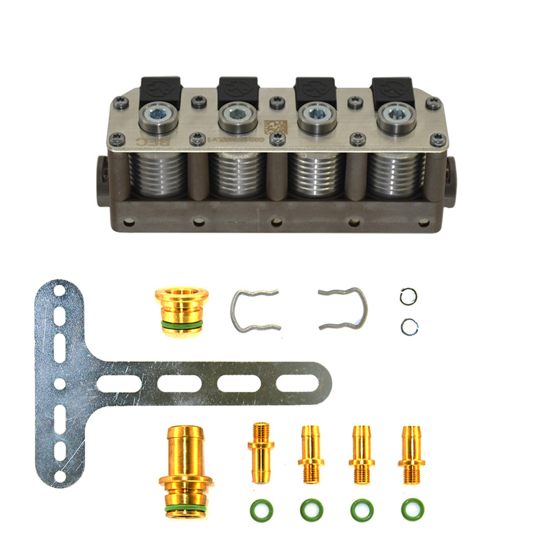 Форсунки Stag W02 (1,9 Ом, рамка 4 циліндри)