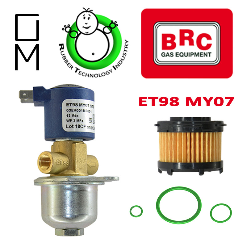 Фільтр газового клапану BRC ET98 MY07 (нового зразку) GM RTI Premium в Харькове